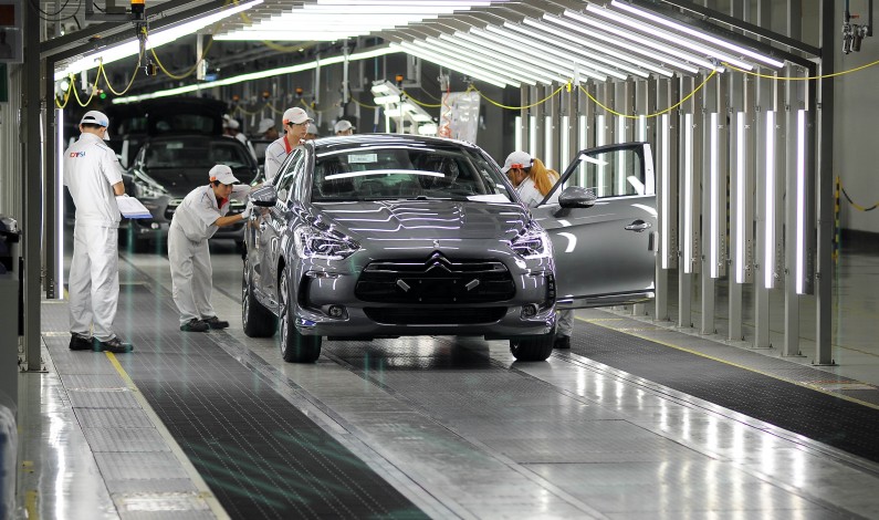 El Citroën DS5 inicia la producción en China.