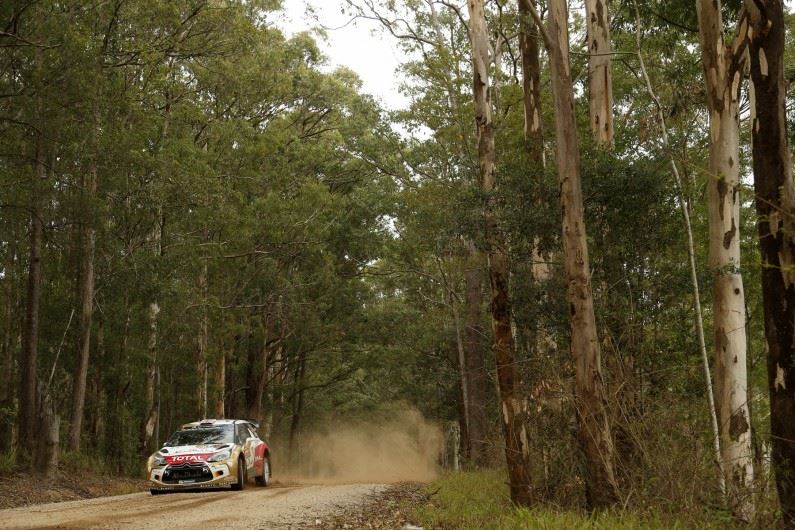 Rally Australia: Kris Meeke mantiene el ritmo.