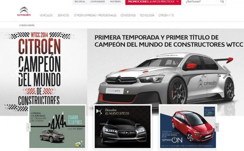 Citroën se reinventa en la web