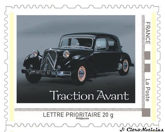 Citroën y su historia, ¡En sellos!