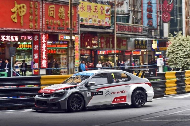 Pleno para Citroën en las calles de Macao