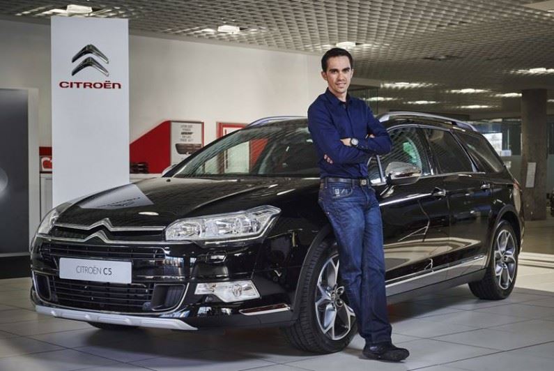 Citroën, proveedor oficial de vehículos de la Fundación Alberto Contador
