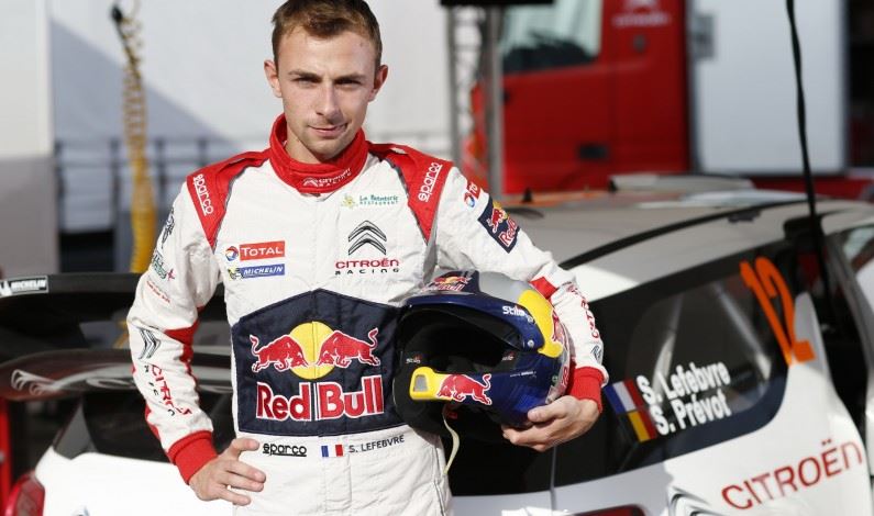 Stéphane Lefebvre pilotará un DS 3 WRC.