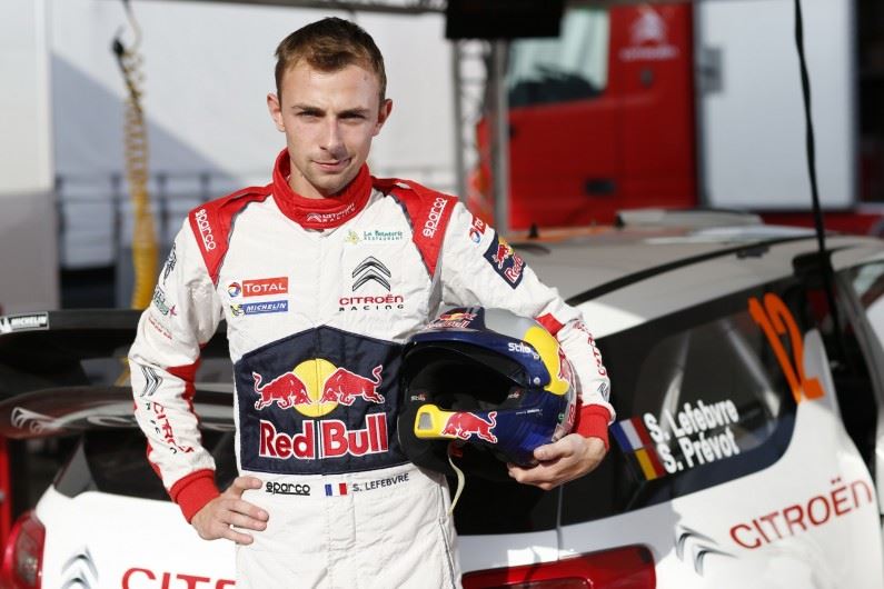 Stéphane Lefebvre pilotará un DS 3 WRC.