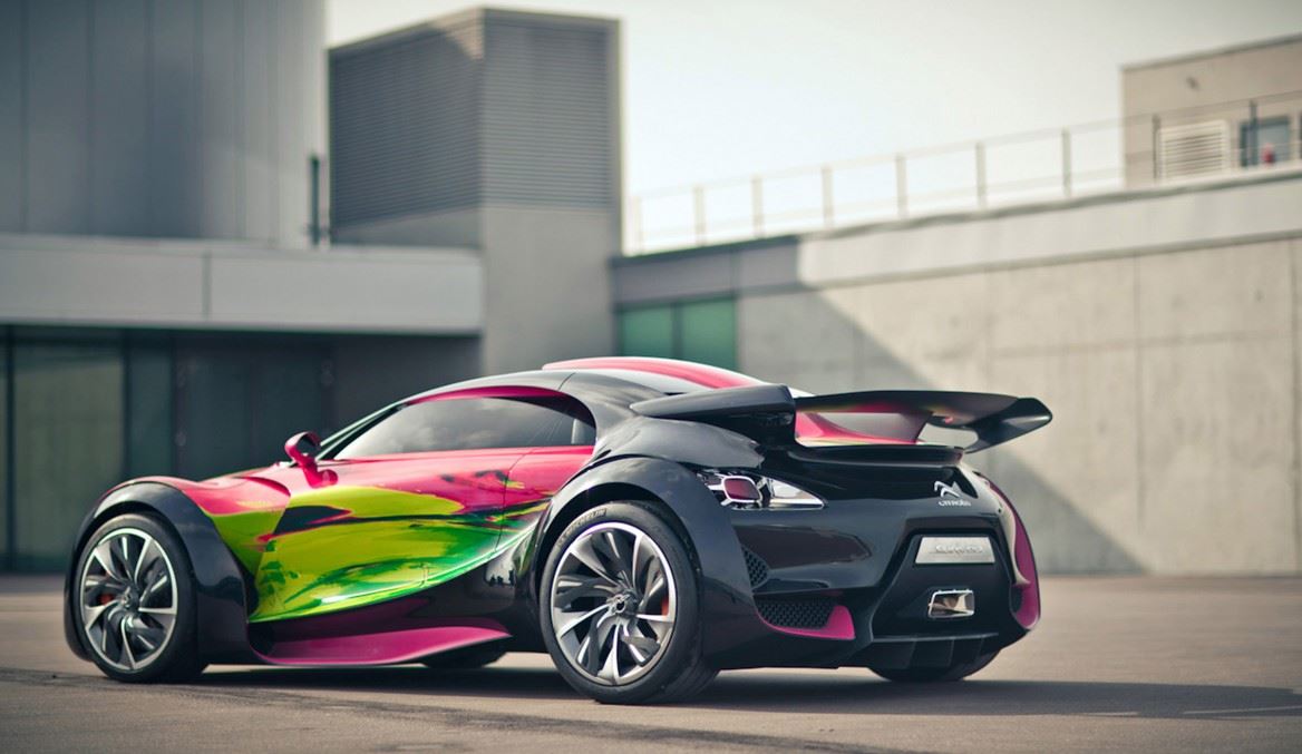 Citroen Survolt Concept Art Car