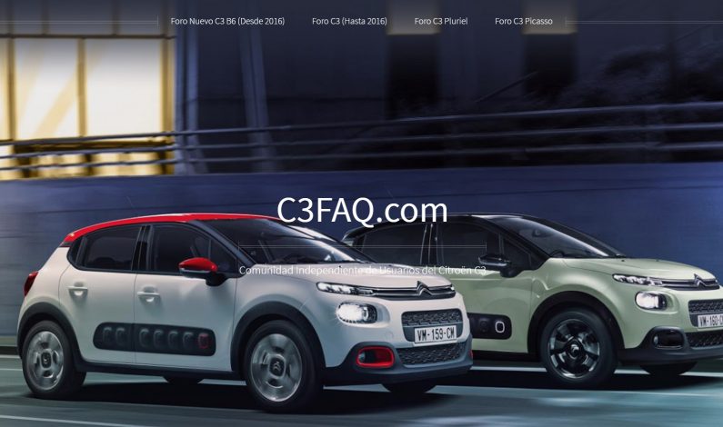 Club Citroën C3 se actualiza: C3FAQ.com