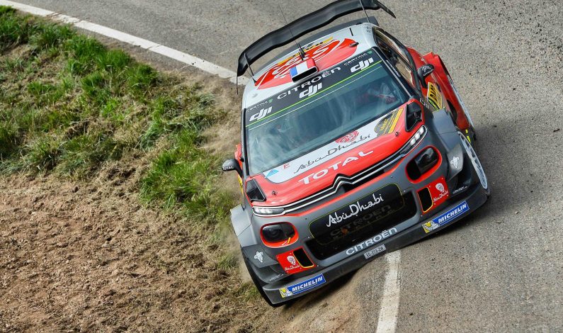El Citroën C3 WRC triunfa en el Rally de España.